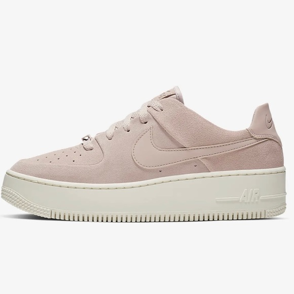 Nike Shoes - BRAND NEW Nike Air Force 1’s Pink Suede Sneakers